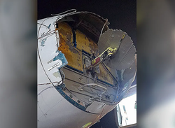 Terror en un vuelo de LATAM al volar en una intensa tormenta sobre Paraguay