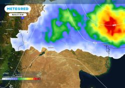 Tiempo variable en la Patagonia: lluvias en el norte, viento en el sur y buen tiempo hacia mitad de semana