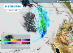 Strong Frontal System Brings Heavy Rains to Northwest Through the Weekend
