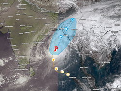 La tormenta ciclónica muy severa Mocha amenaza a Myanmar y a Bangladesh 