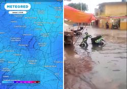 Tormenta deja a Ecatepec bajo el agua: reportes de colonias con avenidas inundadas y caos en Avenida México