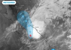 Tormenta tropical Ileana: se localiza sobre el sur del Golfo de California, genera oleaje elevado e inundación costera