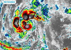 Tormenta tropical Kristy da paso a lluvias muy fuertes de hasta 75 mm en algunas entidades del occidente mexicano