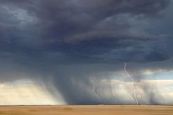 Las tormentas pueden generar ondas acústicas que se acoplan al suelo para producir los llamados "sismos de tormentas