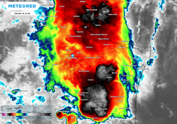 Tormentones en Nuevo Leon ocasionan caos, cancelación del Fan Fest y la perdida de vida de una persona