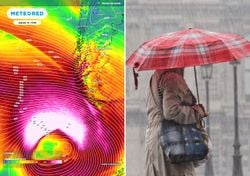 Bloqueo atmosférico sobre Chile desviará los sistemas frontales hacia apenas una zona del país