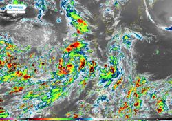 Tufão Chaba e Aere: naufrágios e alertas de emergência no Pacífico