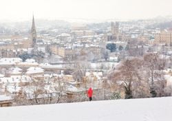 January 2025: Snow as the new year brings change