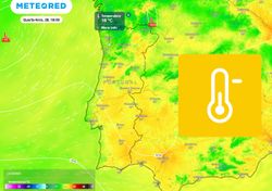 Uma grande massa de ar frio vai espalhar-se pela Europa na quarta-feira, dia 29: o que vai acontecer em Portugal?