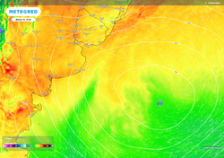 ¡Un bloqueo atmosférico se apoderó de Buenos Aires!