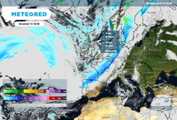 Arrivée imminente d'un énorme front froid sur la France !