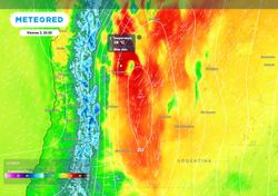 Un nuevo frente avanzará sobre Argentina: traerá tormentas, nevadas y viento Zonda