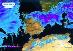 Dejará tormentas fuertes en el norte peninsular y un descenso de temperaturas