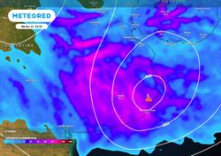 Una nueva ciclogénesis pone en jaque hoy a la provincia de Buenos Aires, con una alerta naranja por lluvias fuertes