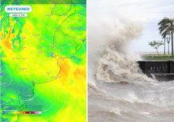 Una Sudestada irrumpirá en Buenos Aires desde el viernes 11: fuerte descenso térmico este fin de semana