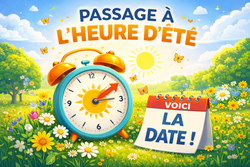 Voici quand aura lieu le passage à l'heure d'été !