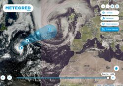 L'uragano Danielle verso l'Europa: causerà un importante scompiglio meteo