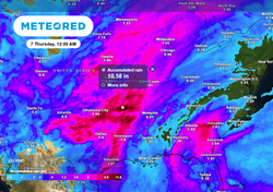 First week of winter features snow in the west and potential tropical development in the Gulf