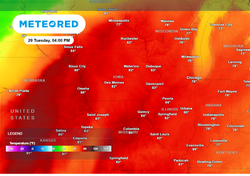 Wet and wintry in the west with high elevation snow, but record warmth possible elsewhere