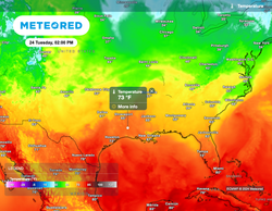 Chilly weather lingers in the East, heavy rain and mountain snow to return out West