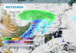 A major winter storm will produce a swath of heavy snow in the middle of the country