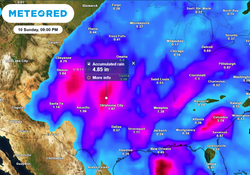 Rafael spins in the Gulf, snow flies out west, and the east basks in unseasonable warmth 