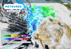  Rain and Mountain Snow Hit the West, and the south gets soaked as Holiday Travel Surges