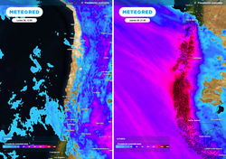 Lluvias intensas y cambios de tiempo llegarán a Chile: norte, centro y sur se anotarán precipitaciones