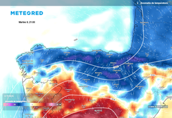 Verano interrumpido: entre el martes y el jueves el aire de origen polar volverá a las comunidades del norte peninsular