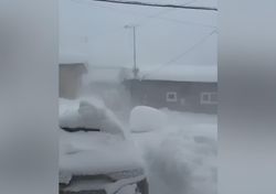 Vídeo viral: una ventisca imparable congela Hokkaido, la segunda isla más grande de Japón