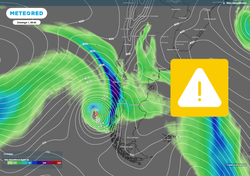 Viene con río atmosférico": habrá sectores con 100 a 120 mm de lluvias esta semana, según el pronóstico de Meteored