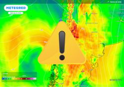 Esta tarde habrá tormentas eléctricas y fuertes vientos en algunas regiones de Chile