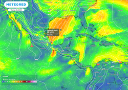 Viernes 30 de enero con lluvias, evento "Norte" de hasta 90 km/h y aguanieve al Norte y Oriente de México