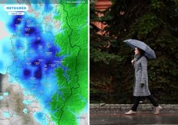 Vuelven las lluvias a Santiago y la RM: el lunes tendrá que salir de su casa con paraguas