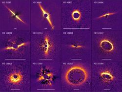 Was Trümmerscheiben über Planeten verraten – große Sammlung junger Sterne veröffentlicht