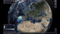 La aplicación "Weather Replay" de Copernicus revive las condiciones meteorológicas pasadas de cualquier lugar y hora