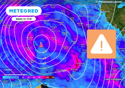 Sardegna, Lazio, Campania e Calabria devono prepararsi al ciclone di San Valentino: 100 mm di pioggia e vento a 100 km/h