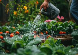 Wie wird der Garten wieder schön nach Dauerregen oder Schnee?