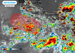 Zona de inestabilidad con 80 % de probabilidad para convertirse en ciclón tropical en el Pacífico Nororiental 