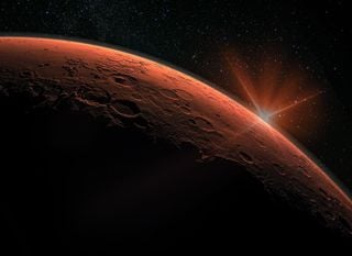 ¿Qué son estas misteriosas luces que iluminan el cielo nocturno marciano?