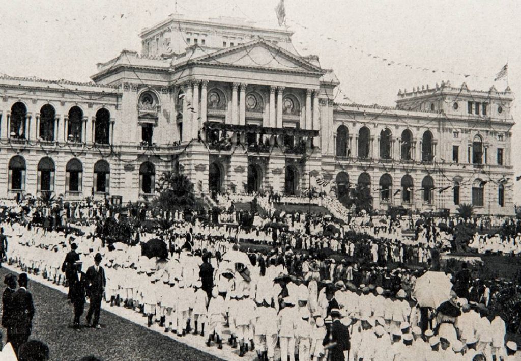 Museu do Ipiranga em 1912