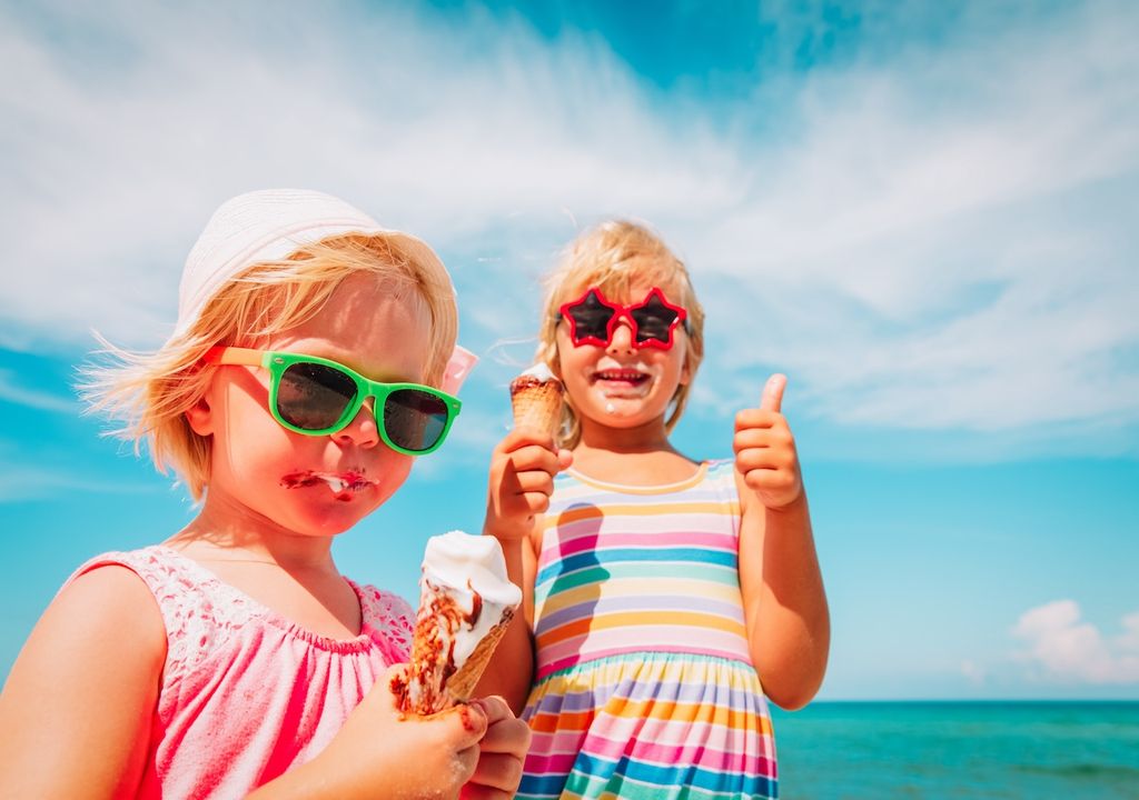 Eiscreme Sommerwetter Eiscreme Sommerwetter