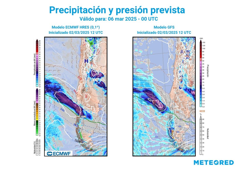 mapas de pronóstico
