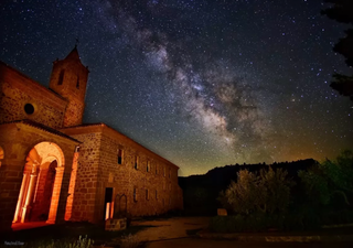 Monasterio El Olivar, silencio y estrellas en el único monasterio Starlight del mundo