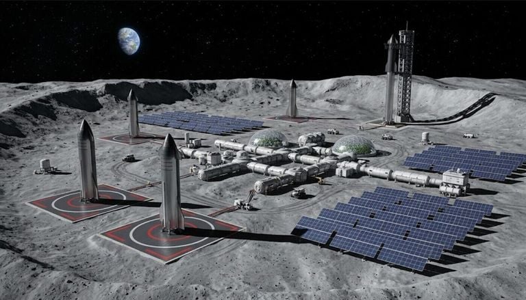 Mondwasser reicht nicht f&uuml;r Elon Musks Millionenstadt: Studie stellt langfristige Pl&auml;ne infrage