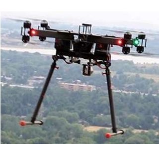 Monitoreo de gases contaminantes por láser y drones