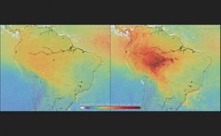 Monitoreo de la contaminación del aire por incendios forestales