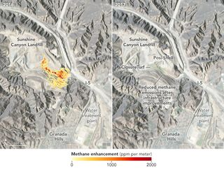 Monitoreo de las emisiones de metano en California
