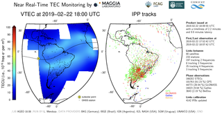 Monitorización de la electricidad atmosférica en Sudamérica