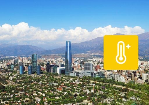 De 10 a 30 &deg;C en Santiago: el mi&eacute;rcoles marcar&aacute; la mayor amplitud t&eacute;rmica de la semana